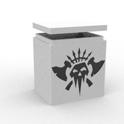gh.jpg Archivo STL DECK BOX clan de los orcos・Modelo de impresora 3D para descargar