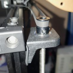 ENDER 3 S1, S1 PRO SOPORTE DE INVERSIÓN TORNILLO DE CABEZA EJE Z