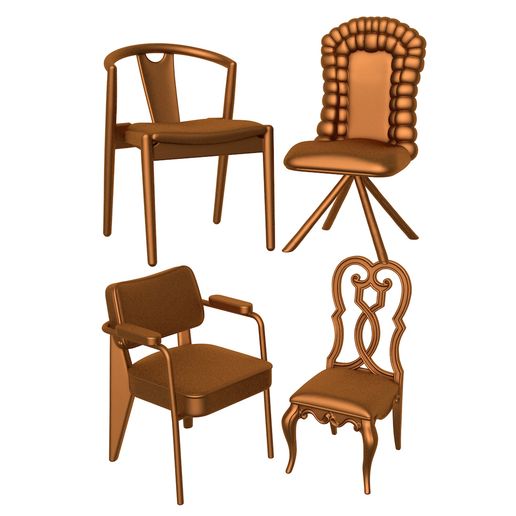 dining chair / dining chair stl / chair printer / Kitchen Dining Chairs / Kitchen chair / wood chair