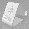 PORTACELULARSTARK1.png Archivo STL Porta Celular House_Stark・Plan imprimible en 3D para descargar