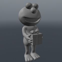 2016-07-21_17_51_24-Elmo02.lxo_-_modo.jpg Archivo STL Elmo・Diseño imprimible en 3D para descargar