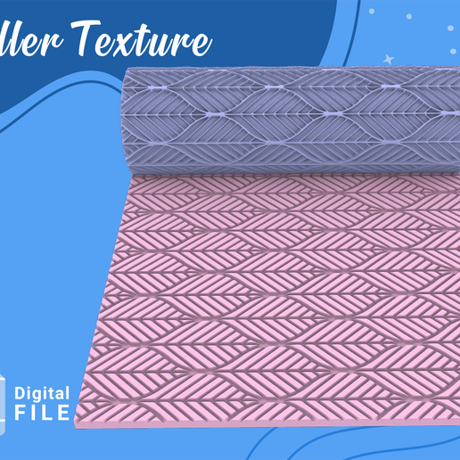 ROLLER POLYMER CLAY*LEAF/EULITEC.COM/CC/COPYRIGHTED LICENSE 3D model