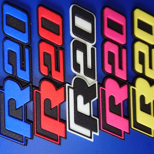 🏌️ Golf 6 7 R R20 badge Logo Emblem Volkswagen VW ABT・ STL File for ・Cults