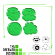 ST-PATRICK-PACK-COOKIE-CUTTER.png ST PATRICK PACK X 4 COOKIE CUTTER / 4 CORTANTES DE COOKIES