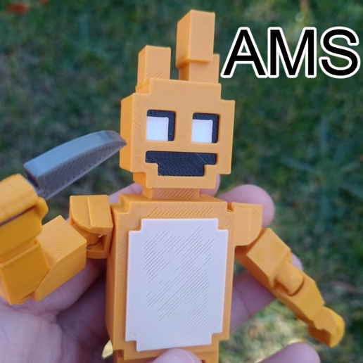 👾 Springbonnnie Flexy・ STL File for 3D printing・Cults