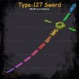 6.jpg Type-127 Sword Cosplay Nier Automata - Fichier STL Modèle d'impression 3D