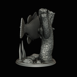 peacock-bass-trophy-natural-2-2-23.png Peacock bass (Cichla ocellaris) fish trophy in motion sculpture 2 underwater detailed texture for 3d printing