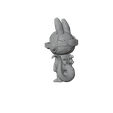gris3.png Labubu Freezer – Figura STL Fan Art para Impresión 3D