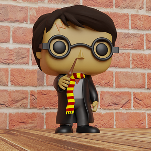 Descargar Archivo STL Funko Pop Harry Potter • Objeto Imprimible En 3D ...