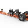 11.jpg Dragster à moteur avant Diecast avec 2 V8 Echelle 1:25