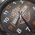 20240418_203354.jpeg HORLOGE MURALE BICOLORE HARLEY DAVIDSON