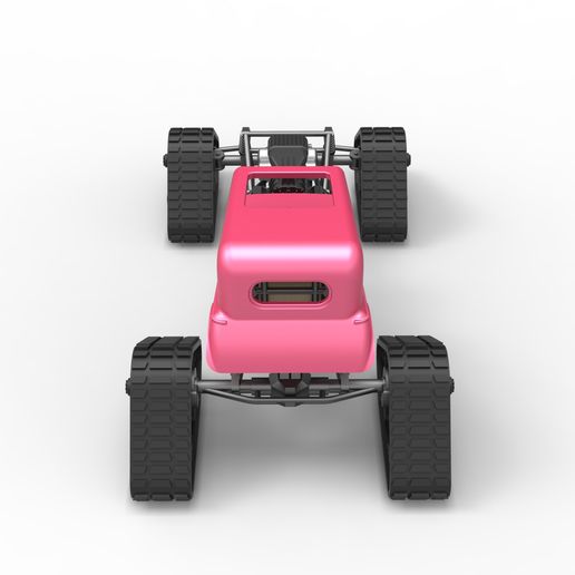 12.jpg Diecast Hot Rod auf Schienen Maßstab 1 bis 25