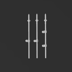 Screenshot-130.png Minas Tirith Spear Set - MESBG (Lord of the Rings) Repair Kit (Pre-supported)