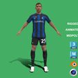 x1.jpg 3D Rigged Nicolo Barella Inter Milan 2023