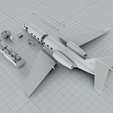 3.png Gulfstream IV  Private Jet aircraft MODEL