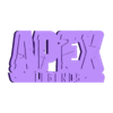 apex logo.stl Fichier STL Logo Apex・Modèle pour imprimante 3D à télécharger