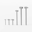 hammers.jpg Workshop tools pack - 28 tools in 1/35 scale