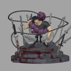 STL file Toji (Death) Jujutsu Kaisen Funko Pop Custom 💬・3D printer model  to download・Cults
