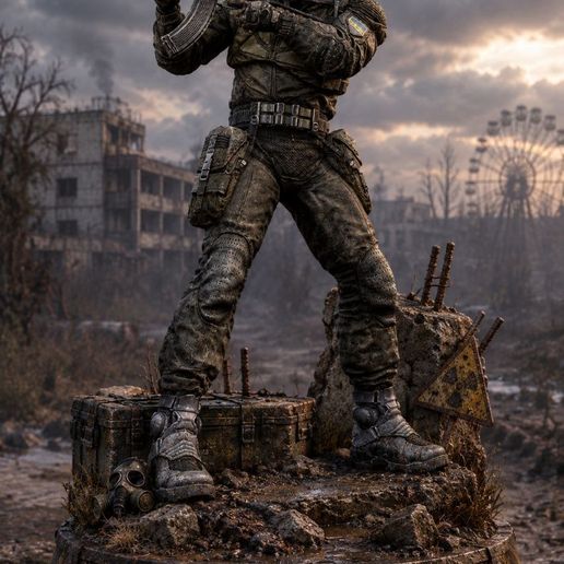 S.T.A.L.K.E.R. 2: "Zone Scientist / Stalker in SEVA Suit"