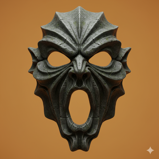 kid size mask STL, futuristic mask STL, stylized mask STL, robot mask STL, manga mask STL, twisted grin mask STL, superhero mask STL, skull mask STL, steampunk mask STL, custom fit mask STL, distorted face mask STL, 3D printed mask, witch mask STL, comic