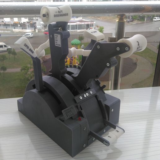 IMG_20200601_142215.jpg Boeing 737 Throttle Quadrant - Flight Simulatora