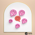 Message-Love-eulitec.png Polymer Clay Cutter Love Message 5 size/EULITEC.COM/CC/COPYRIGHTED LICENSE