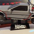 Back to the Future DMC Delorean