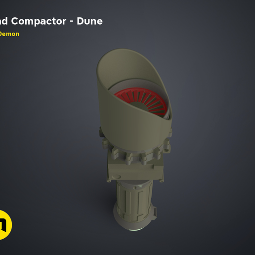 Compactor Arena Descargar archivo Compactador de arena - Duna • Diseño para imprimir en ...