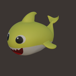 IMG_0663.png Archivo STL Bebé tiburón・Diseño de impresión en 3D para descargar, Urieru