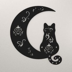 Moon-Cat-Wall-Decoration-WASAM4.jpg Moon Cat Wall Decoration WASAM4