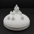 Cod27-Hen-and-cute-chicks-10.jpeg 3D file Hen and Cute Chicks・3D printing template to download
