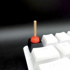 DSC00355.jpg Toilet Plunger Keycap (Mechanical Keyboard)