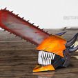 001d.jpg Chainsaw Man Full Form Devil Helmet - Denji Cosplay