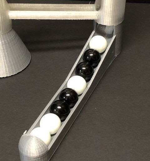 _marble_finish_w.jpeg Marble Run Compatible 8 Marble Finish Ramp