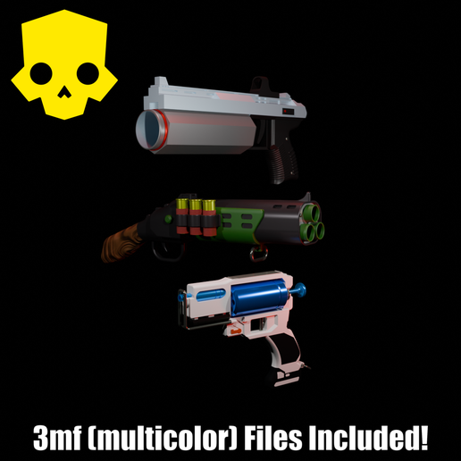 Helldivers 2 Pistol Sidearm Bundle V1  / GP-31 Grenade Launcher SG-22 Bush Whacker P-11 Stim Pistol