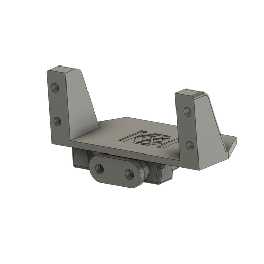 Fichier STL Support de servo Axial AR45 sur l'axe・Design pour