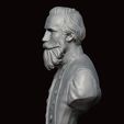 03.jpg General James Ewell Brown Stuart bust sculpture 3D print model