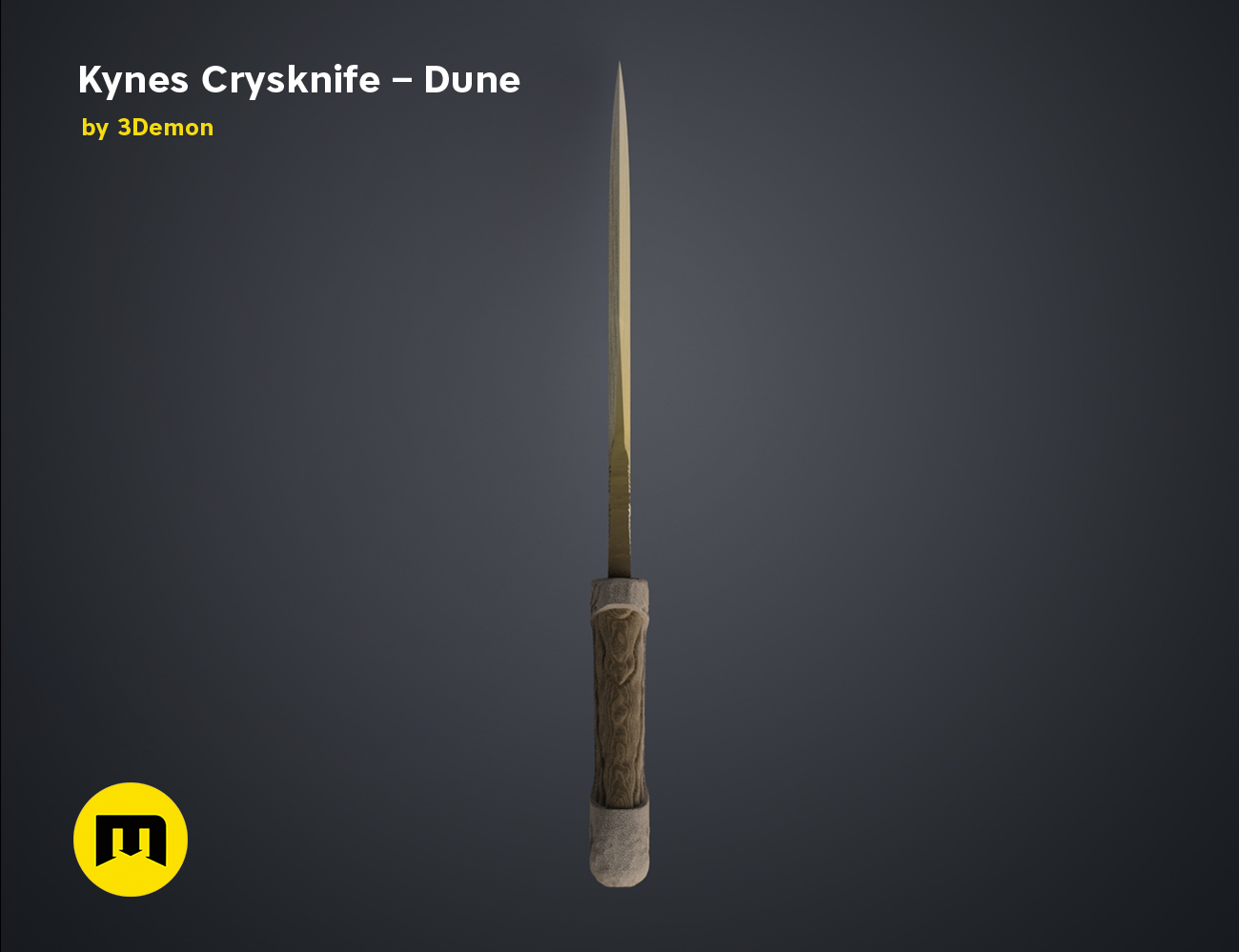 Crysknife-Kynes-Color-6.png file Kynes Crysknife - Dune・Design to download and 3D print, 3D-mon