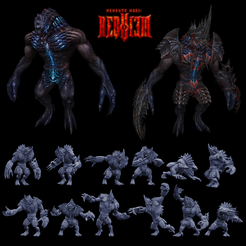 Requiem_Giont.png Free STL file Requiem - Possession Beast Giont・3D print object to download