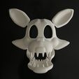 Mangle-mask-unpainted.jpg Mangle Mask (FNAF / Five Nights At Freddy’s)