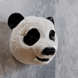 4.png Panda head wall mount