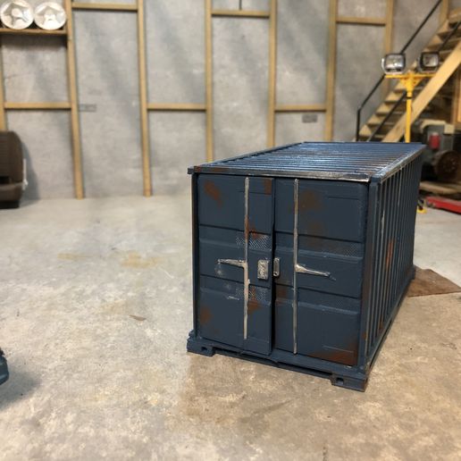 🚚 Container diorama・ STL File for ・Cults