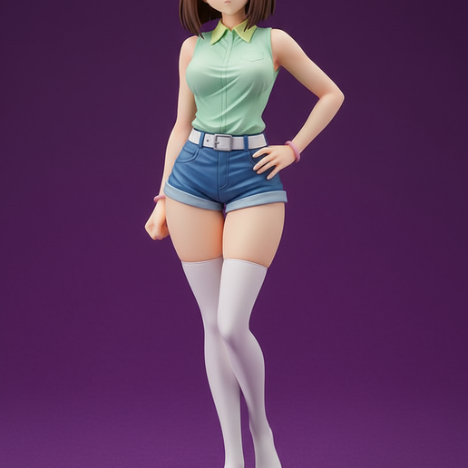 👧 yugioh Anzu Mazaki 3・ STL File for 3D printing・Cults