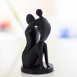 Capture d’écran 2017-05-15 à 10.18.14.png Free STL file Mother's Day Sculpture V2・3D print design to download