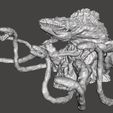 0.jpg BIOLLANTE - Godzilla Kaiju ARTICULATED head, jaw, tentacles, and snappers High-Poly for 3D printing