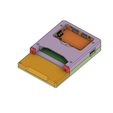 2.png Free STL file Gameboy SP Slab (V2)・3D printable object to download