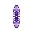 wheel.STL STL file Giant wheel / ferris wheel / grande roue / 1 meter・Model to download and 3D print