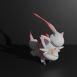 Zorua-Hisui2.png Hisuian Zorua pokemon 3D print model