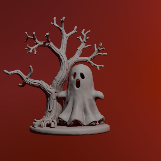 Ghost & Gnarled Tree