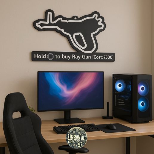 0832CC0A-6FB0-44D1-8E62-854BD1D3B5F9.jpeg PISTOLET RAY ACHETER (présentoir mural) - COD ZOMBIES